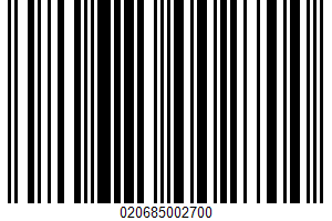 Potato Chips UPC Bar Code Potato Chips UPC Bar Code UPC: 020685002700
