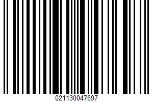 Medium Cheddar Cheese UPC Bar Code UPC: 021130047697