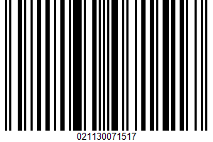 Fat Free Half & Half UPC Bar Code Fat Free Half & Half UPC Bar Code UPC: 021130071517