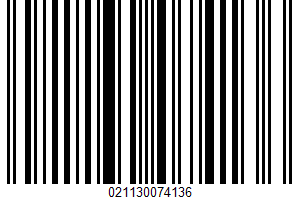 Coffee Creamer UPC Bar Code UPC: 021130074136
