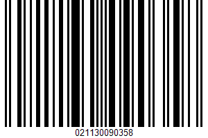 Sweet White Corn UPC Bar Code UPC: 021130090358