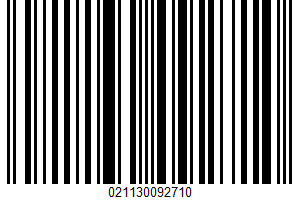 Ice Cream UPC Bar Code Ice Cream UPC Bar Code UPC: 021130092710