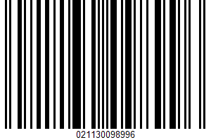 Reduced Fat Ice Cream UPC Bar Code UPC: 021130098996