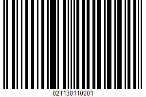 Stuffing Mix UPC Bar Code Stuffing Mix UPC Bar Code UPC: 021130110001