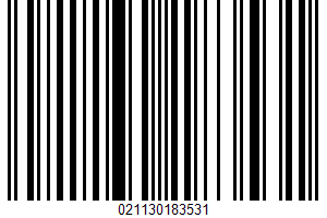 Enriched Wheat Bread UPC Bar Code UPC: 021130183531