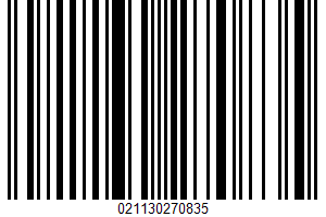 Enriched Wheat Bread UPC Bar Code UPC: 021130270835