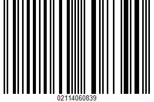 Creamy French Dressing UPC Bar Code UPC: 02114060839