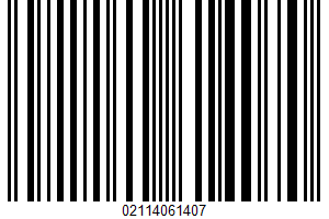 Soda UPC Bar Code UPC: 02114061407