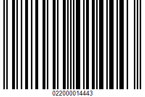 Fruit Chewy Candy UPC Bar Code UPC: 022000014443