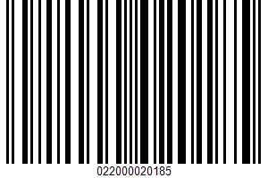Bite Size Candies UPC Bar Code Bite Size Candies UPC Bar Code UPC: 022000020185