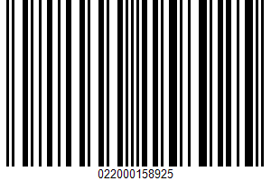 Curiously Strong Mints UPC Bar Code UPC: 022000158925