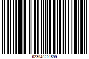 Red Hot Peppers Paste UPC Bar Code UPC: 023545201855