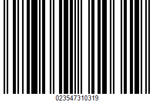 Organic Pureed Ginger UPC Bar Code UPC: 023547310319