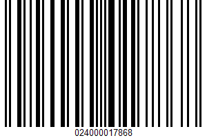 Diced Tomatoes UPC Bar Code Diced Tomatoes UPC Bar Code UPC: 024000017868