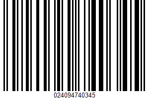Organic Fusilli UPC Bar Code UPC: 024094740345
