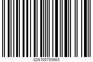 Baked Snack Crackers UPC Bar Code UPC: 024100705665