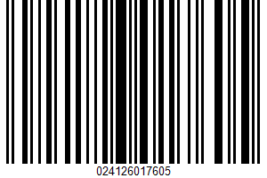 Corn Dusted Burger UPC Bar Code UPC: 024126017605