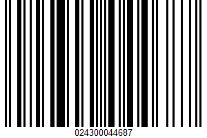 Jelly Fish Cookies UPC Bar Code UPC: 024300044687