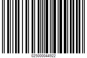 Not From Concentrate With Blueberry UPC Bar Code UPC: 025000044922