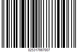 American-style Colby Cheese UPC Bar Code UPC: 025317887007