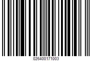 Cottage Cheese UPC Bar Code Cottage Cheese UPC Bar Code UPC: 026400171003