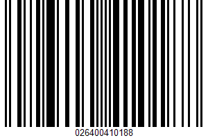 Two Reduced Fat Milk UPC Bar Code Two Reduced Fat Milk UPC Bar Code UPC: 026400410188