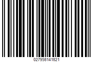 Soft Ripened Goat Milk Cheese UPC Bar Code UPC: 027958141821