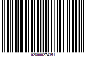 Filled Baking Morsels UPC Bar Code Filled Baking Morsels UPC Bar Code UPC: 028000274351