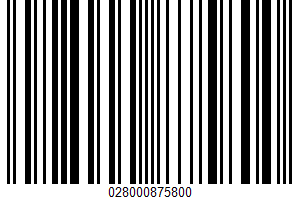 Organic Chocolate Chip Morsels UPC Bar Code UPC: 028000875800