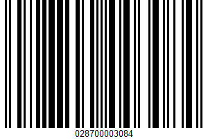 100% Apple Juice From Concentrate UPC Bar Code UPC: 028700003084