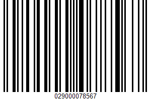 Pecan Pieces UPC Bar Code Pecan Pieces UPC Bar Code UPC: 029000078567