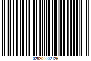 Mueller's, Enriched Spaghetti Product UPC Bar Code UPC: 029200002126