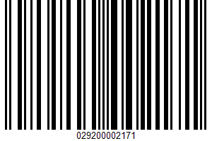 Mueller's, Rotini, Enriched Macaroni Products UPC Bar Code Mueller's, Rotini, Enriched Macaroni Products UPC Bar Code UPC: 029200002171