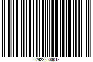Fiery Sauces UPC Bar Code Fiery Sauces UPC Bar Code UPC: 029222500013