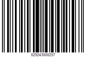 Pasta UPC Bar Code Pasta UPC Bar Code UPC: 029243000257