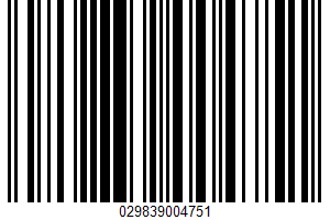 Ice Cream Bars UPC Bar Code Ice Cream Bars UPC Bar Code UPC: 029839004751
