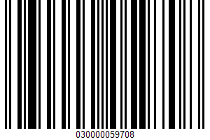 Original Syrup UPC Bar Code UPC: 030000059708