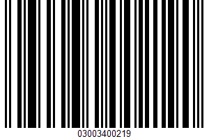 Ice Cream UPC Bar Code Ice Cream UPC Bar Code UPC: 03003400219