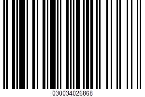 Golden Whole Kernel Corn UPC Bar Code UPC: 030034026868