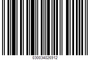 Cut Green Beans UPC Bar Code UPC: 030034026912