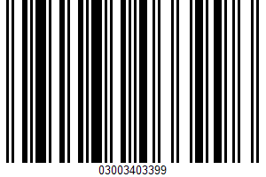 Brown Rice UPC Bar Code UPC: 03003403399