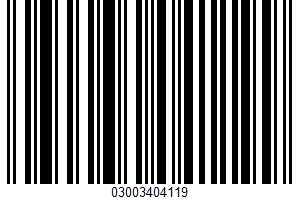 Sub Rolls UPC Bar Code Sub Rolls UPC Bar Code UPC: 03003404119