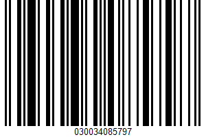 Apple Sauce UPC Bar Code UPC: 030034085797