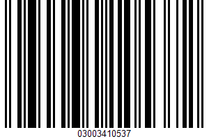 Applesauce UPC Bar Code Applesauce UPC Bar Code UPC: 03003410537