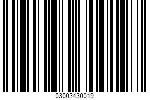 Broccoli Florets UPC Bar Code Broccoli Florets UPC Bar Code UPC: 03003430019