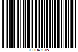 Condensed Soup UPC Bar Code UPC: 03003491205