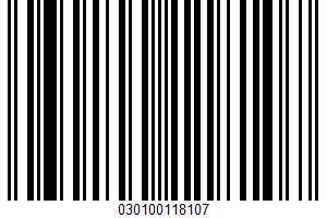 Minis Cookies UPC Bar Code UPC: 030100118107