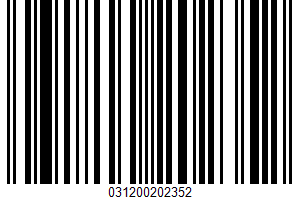 100% Juice From Concentrate UPC Bar Code UPC: 031200202352