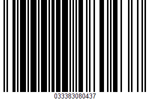 Red Delicious Apple UPC Bar Code UPC: 033383080437