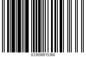 Spaghetti Sauce UPC Bar Code Spaghetti Sauce UPC Bar Code UPC: 033698815366